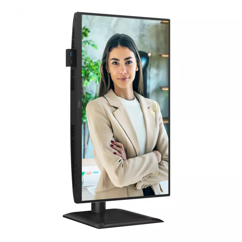 AOC 24P4U datora monitors 60,5 cm (23,8 collas) 1920 x 1080 pikseļi Full HD Melns