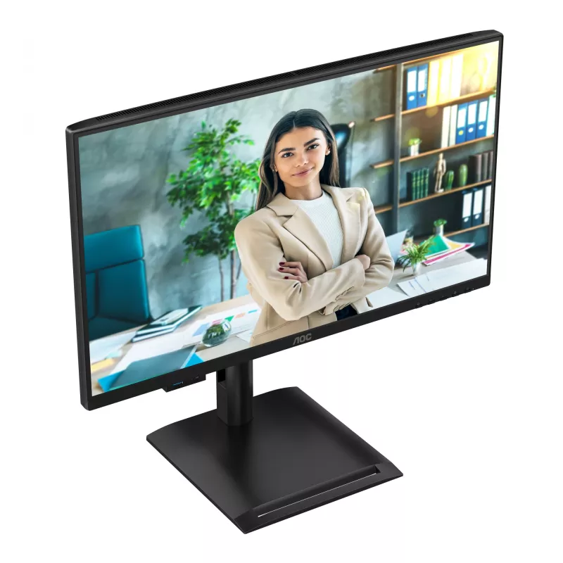 AOC 24P4U datora monitors 60,5 cm (23,8 collas) 1920 x 1080 pikseļi Full HD Melns