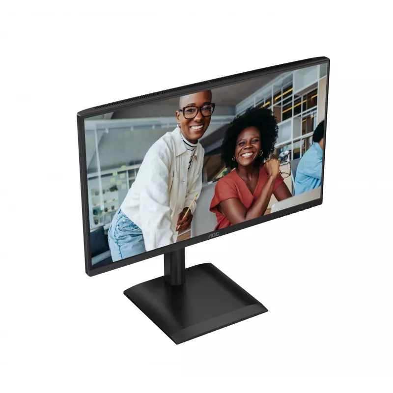 AOC E4 24E4CV datora monitors 60,5 cm (23,8 collas) 1920 x 1080 pikseļi Full HD LED Melns