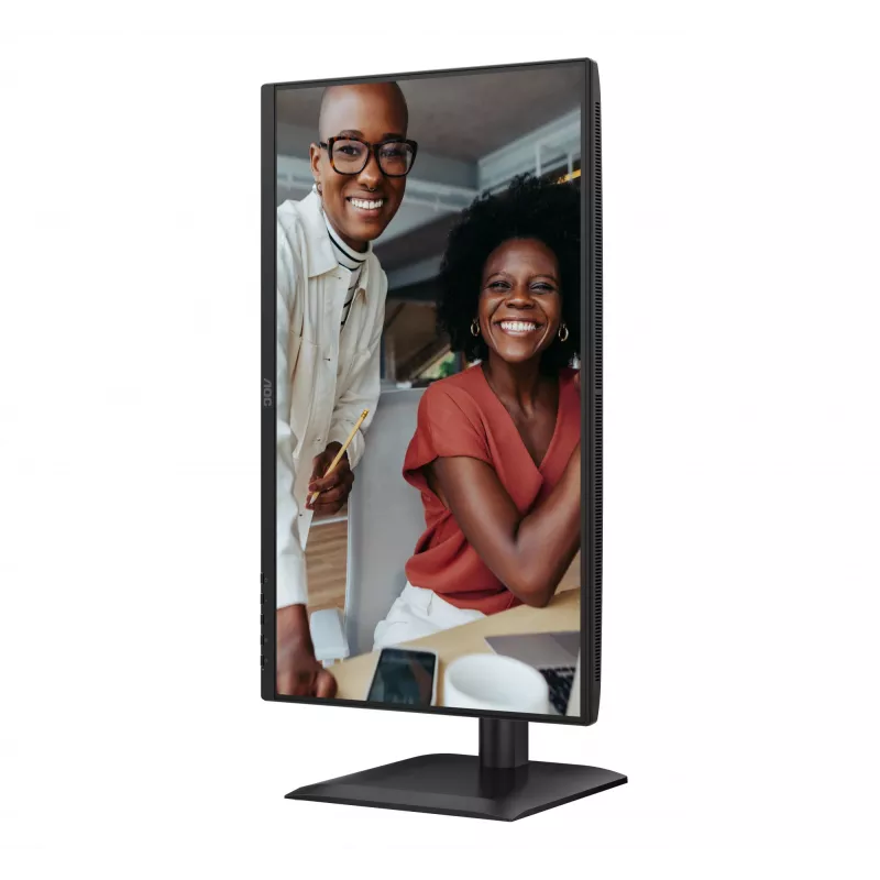 AOC E4 24E4CV datora monitors 60,5 cm (23,8 collas) 1920 x 1080 pikseļi Full HD LED Melns