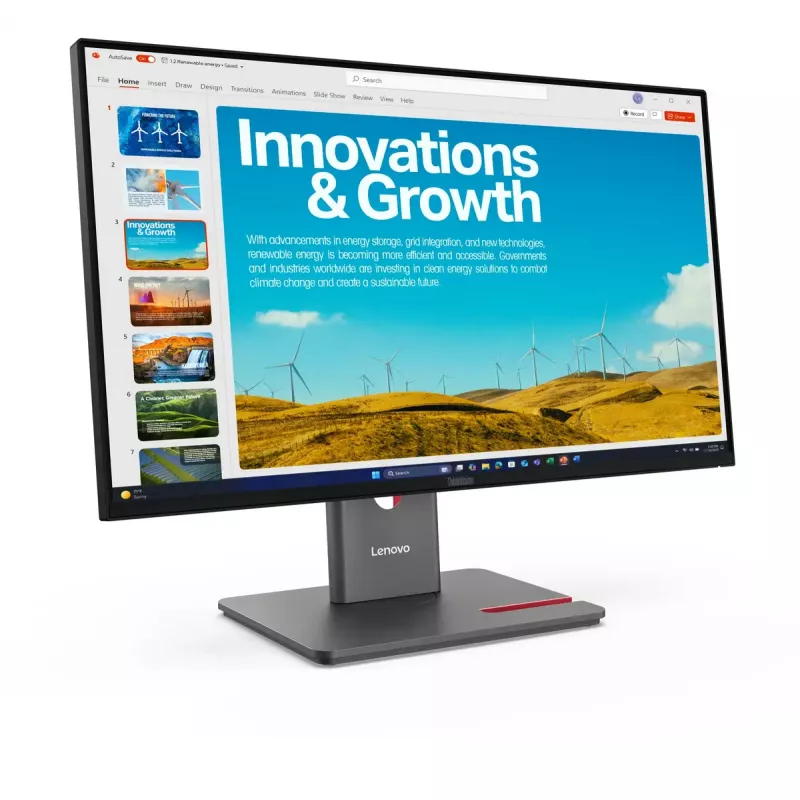Monitors Lenovo ThinkVision P24QD-40 23,8 collu Quad HD LCD 2560 x 1440