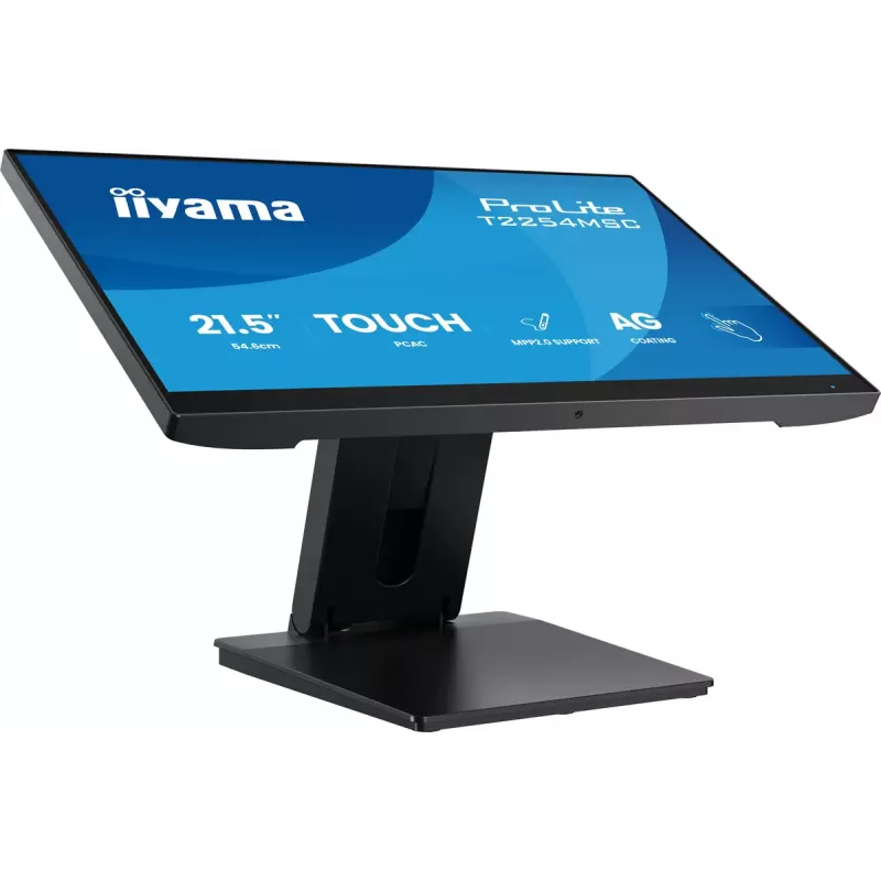 iiyama T2254MSC-B2AG datora monitors 54.6 cm (21.5 collu) 1920 x 1080 pikseļi Full HD LED skārienekrāns Melns