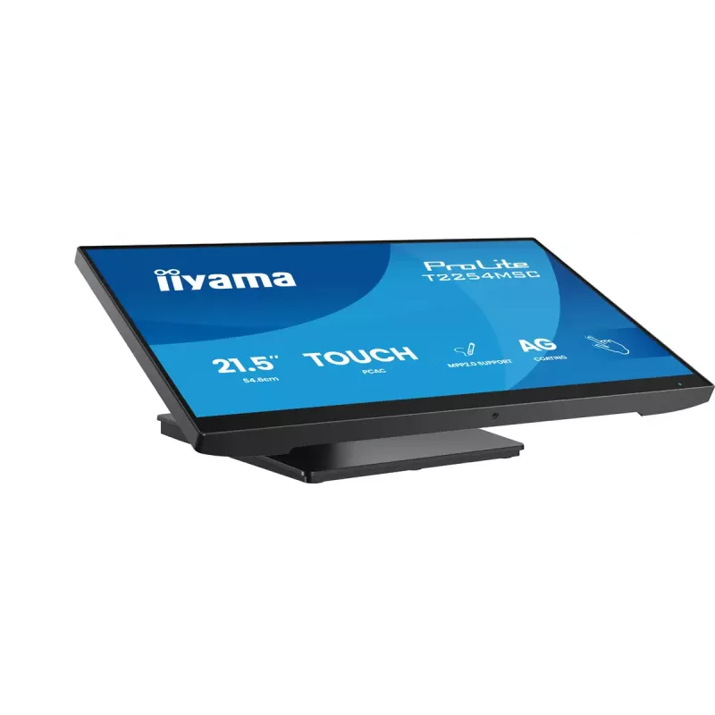 iiyama T2254MSC-B2AG datora monitors 54.6 cm (21.5 collu) 1920 x 1080 pikseļi Full HD LED skārienekrāns Melns