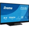 iiyama T2254MSC-B2AG datora monitors 54.6 cm (21.5 collu) 1920 x 1080 pikseļi Full HD LED skārienekrāns Melns