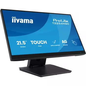 iiyama T2254MSC-B2AG datora monitors 54.6 cm (21.5 collu) 1920 x 1080 pikseļi Full HD LED skārienekrāns Melns