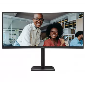 AOC CU34E4C datora monitors 86,4 cm (34 colli) 3440 x 1440 pikseļi Melns