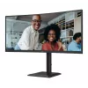 AOC CU34E4C datora monitors 86,4 cm (34 colli) 3440 x 1440 pikseļi Melns