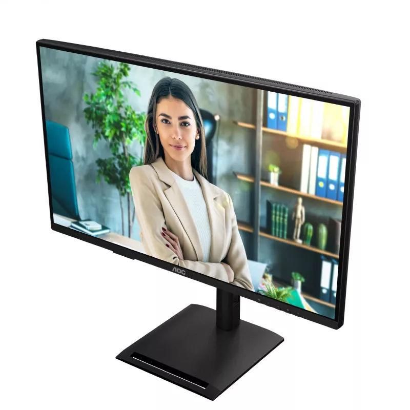 AOC Q27P4U datora monitors 68,6 cm (27 colli) 2560 x 1440 pikseļi Wide Quad HD Melns