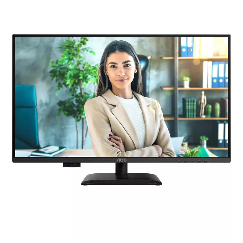 AOC Q27P4U datora monitors 68,6 cm (27 colli) 2560 x 1440 pikseļi Wide Quad HD Melns