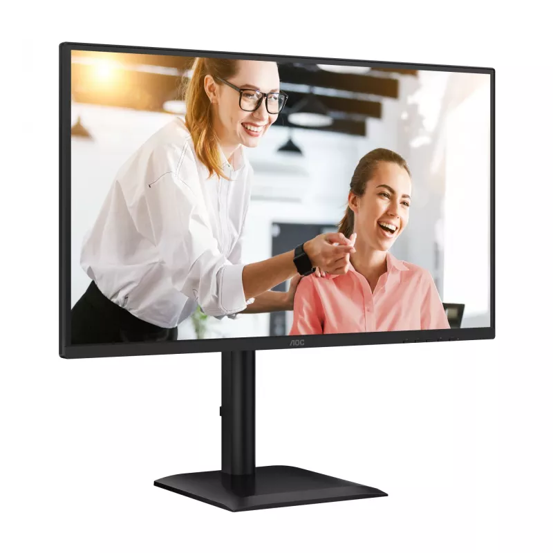AOC E4 Q27E4CV datora monitors 68,6 cm (27 colli) 2560 x 1440 pikseļi Quad HD LED Melns