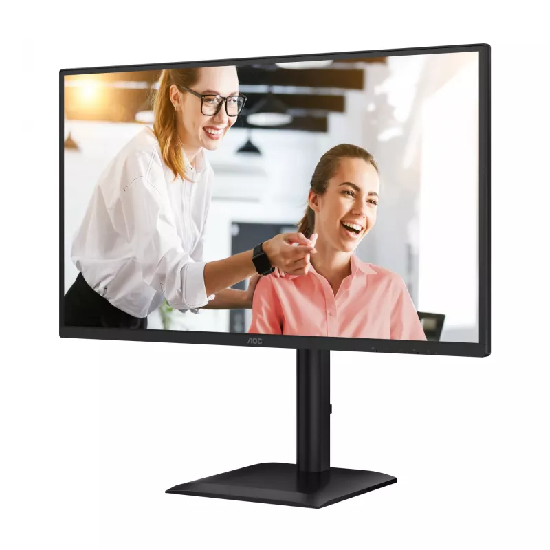 AOC E4 Q27E4CV datora monitors 68,6 cm (27 colli) 2560 x 1440 pikseļi Quad HD LED Melns