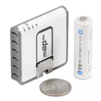 MIKROTIK mAP Lite ar 650MHz CPU, 64MB RAM, 1x LAN, iebūvētu Dual