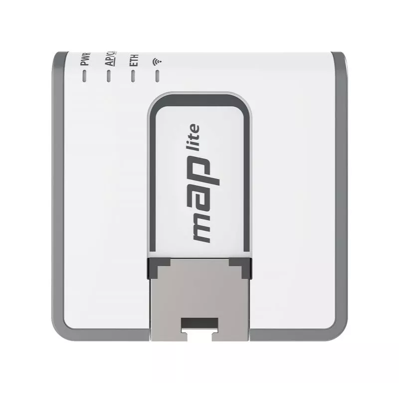 MIKROTIK mAP Lite ar 650MHz CPU, 64MB RAM, 1x LAN, iebūvētu Dual