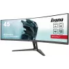 iiyama G-MASTER RED EAGLE CURVED datora monitors 113 cm (44,5 collas) 5120 x 1440 pikseļi Dual QHD LED Melns