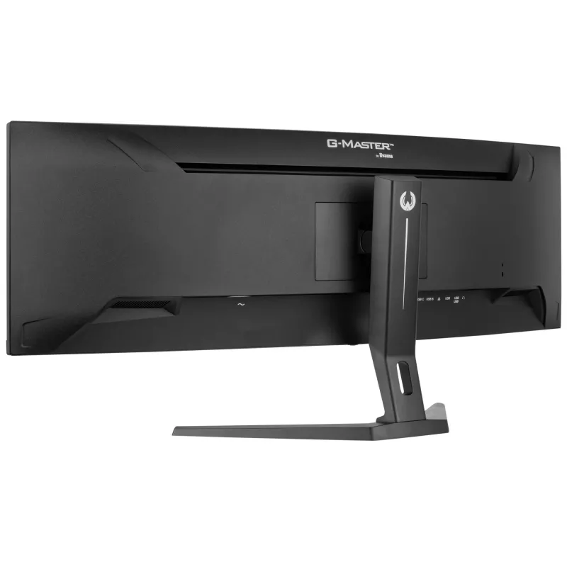 iiyama G-MASTER RED EAGLE CURVED datora monitors 113 cm (44,5 collas) 5120 x 1440 pikseļi Dual QHD LED Melns