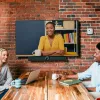 Owl Labs Owl Bar videokonferenču ierīce — 4K videokonferenču josla ar aktīvu runātāja fokusu (pievienojiet Meeting Owl 3 vai Pro, lai iegūtu 360 grādu pārklājumu un automātisku kameras pārslēgšanu)