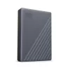 WESTERN DIGITAL Portable Hard Drive - My Passport - 4TB - USB-C/A 3.2 Gen 1 - pelēka