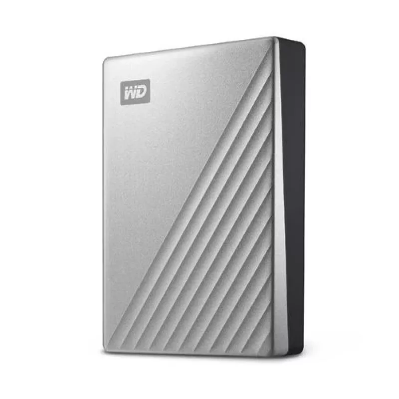 WESTERN DIGITAL cietais disks - MY PASSPORT ULTRA - 1TB - USB-C 3.2 Gen 1 - Sudraba