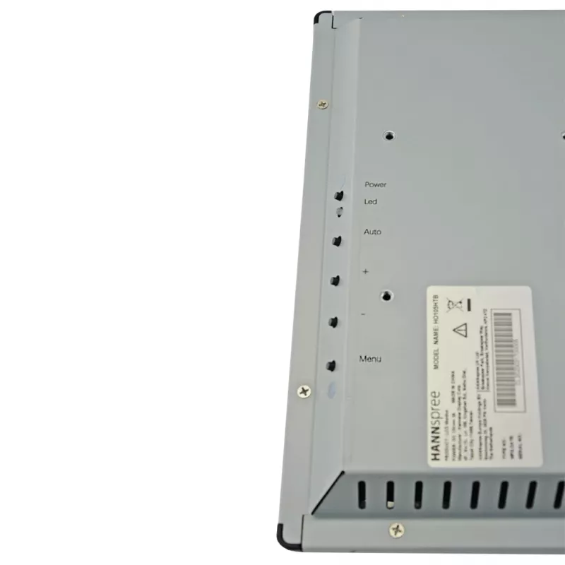 Hannspree Open Frame HO 105 HTB Digitālās izkārtnes plakanā paneļa displejs 25,6 cm (10,1 collas) LCD 350 cd/m² HD Melns Skārienjutīgs