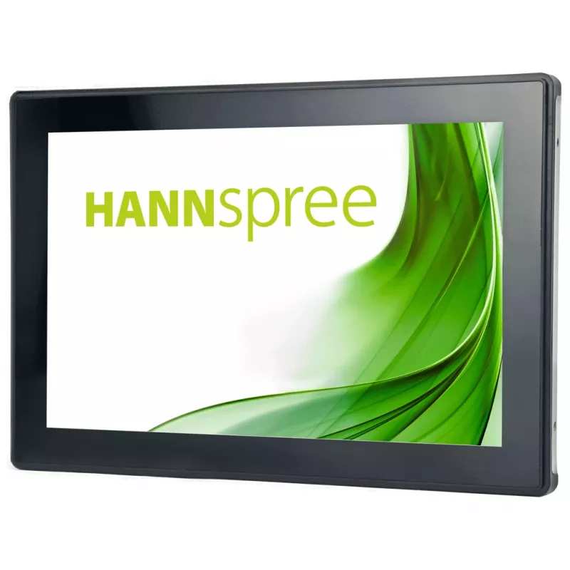 Hannspree Open Frame HO 105 HTB Digitālās izkārtnes plakanā paneļa displejs 25,6 cm (10,1 collas) LCD 350 cd/m² HD Melns Skārienjutīgs