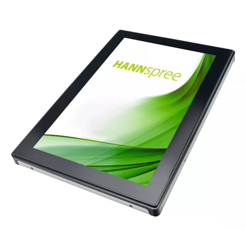 Hannspree Open Frame HO 105 HTB Digitālās izkārtnes plakanā paneļa displejs 25,6 cm (10,1 collas) LCD 350 cd/m² HD Melns Skārienjutīgs