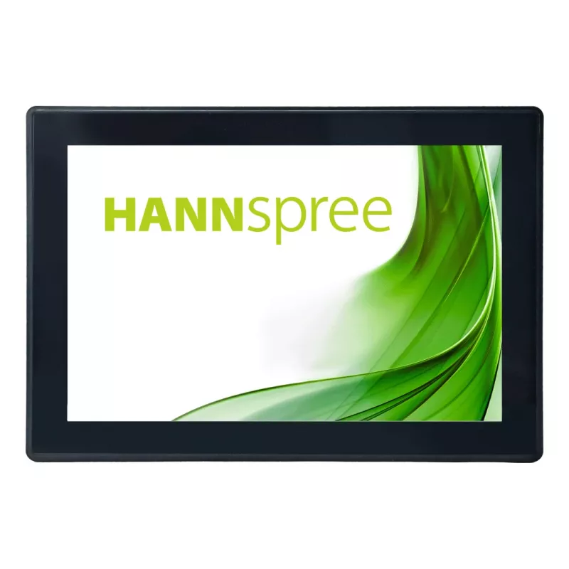 Hannspree Open Frame HO 105 HTB Digitālās izkārtnes plakanā paneļa displejs 25,6 cm (10,1 collas) LCD 350 cd/m² HD Melns Skārienjutīgs