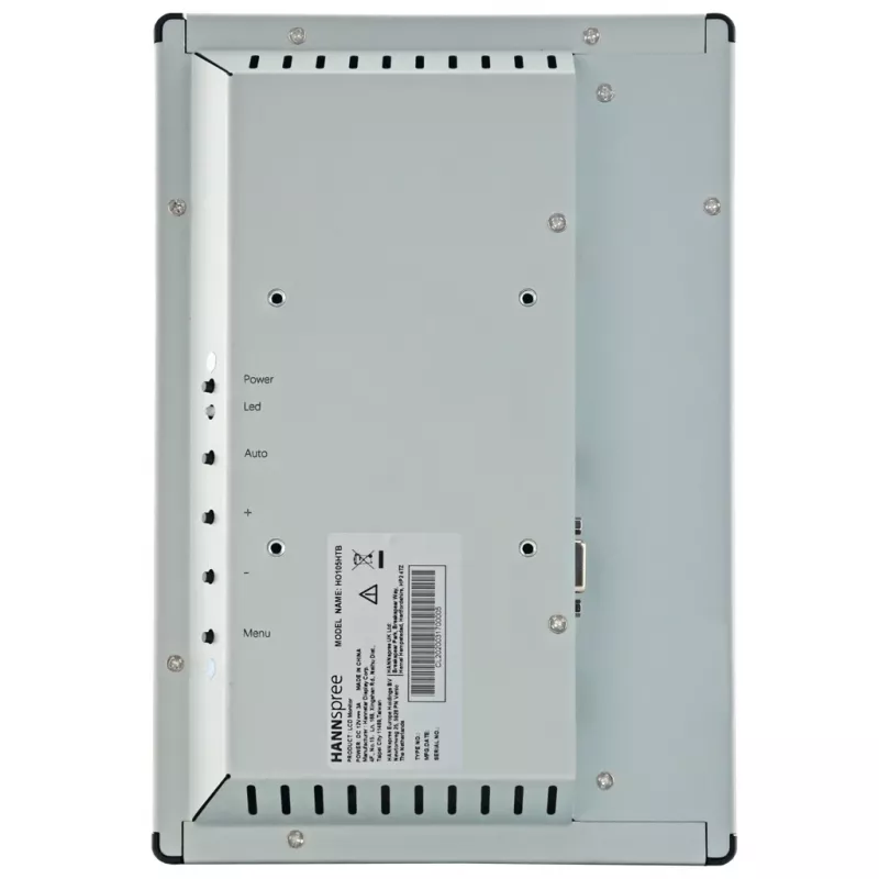 Hannspree Open Frame HO 105 HTB Digitālās izkārtnes plakanā paneļa displejs 25,6 cm (10,1 collas) LCD 350 cd/m² HD Melns Skārienjutīgs