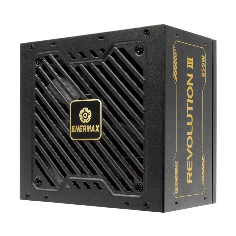 ENERMAX barošanas bloks Revolution III 850 W 80 Plus Gold pilnībā modulārs ATX 3.1