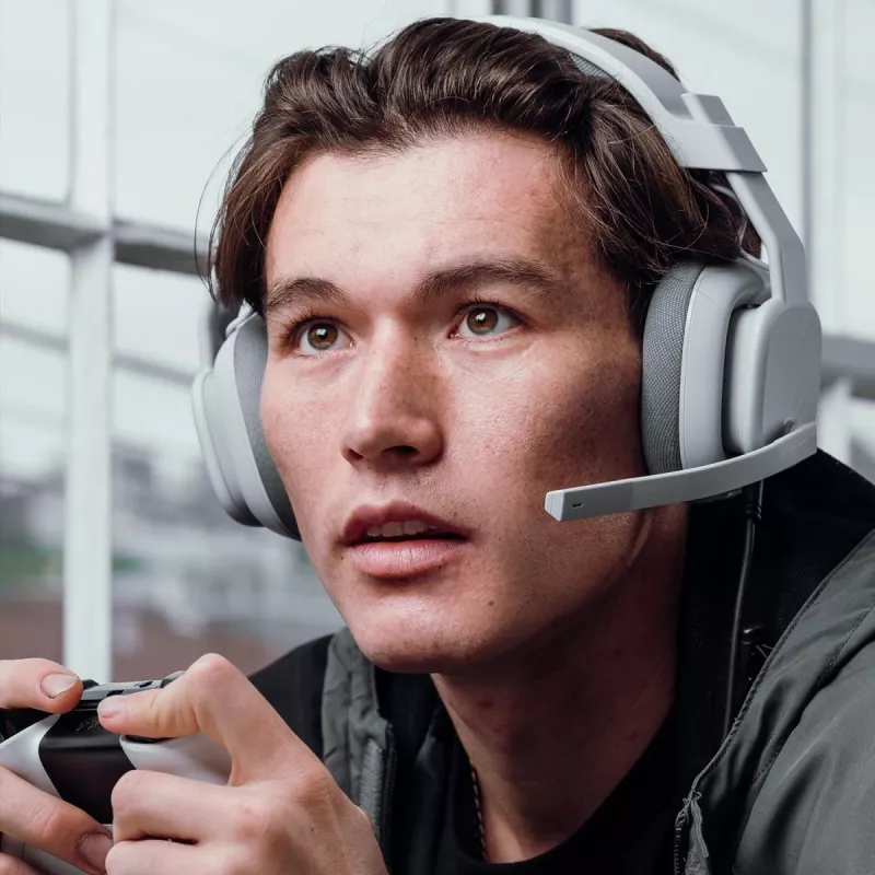 LOGITECH Headset - Astro A10 - Stereo - Vadu 3.5mm - Pelēks