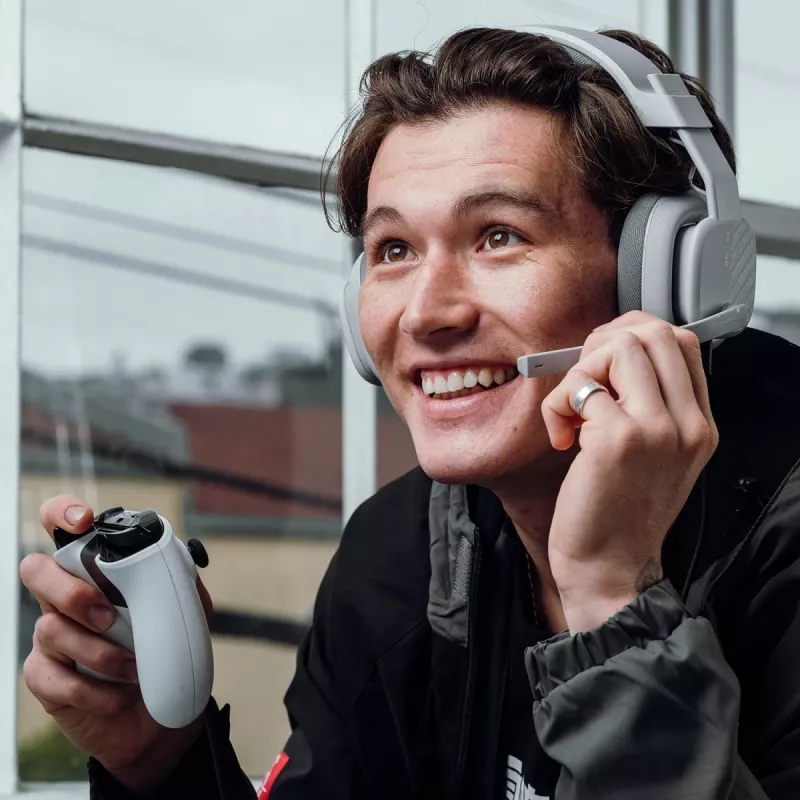 LOGITECH Headset - Astro A10 - Stereo - Vadu 3.5mm - Pelēks