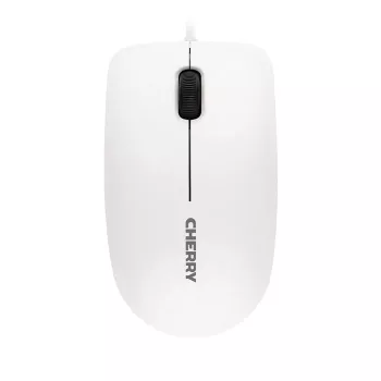 CHERRY MC 1000 vadu pele, gaiši pelēka, USB, piemērota abām rokām, optiska, USB Type-A, 1200 DPI, pelēka
