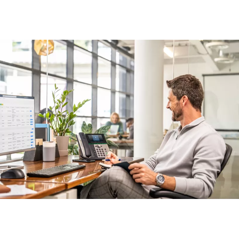 HP Poly Edge E550 IP tālrunis ar PoE atbalstu, IPS, 800 x 480 pikseļi, 5:3, WPA2-Enterprise, EAP-TLS, HTTPS, ENERGY STAR, EAC, RoHS, Federal Communications Commission (FCC), CE