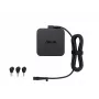 ASUS U65W-01 universāls mini vairāku uzgaļu adapteris strāvas adapteris Iekštelpām/ārtelpām 65 W Melns