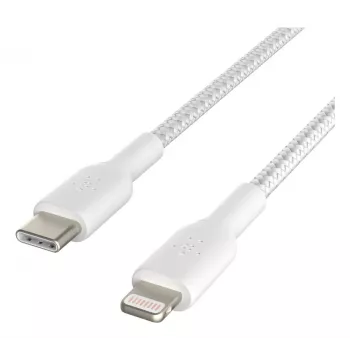 BELKIN Lightning uz USB-C kabelis pīts 1m balts