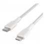 BELKIN Lightning uz USB-C kabelis pīts 1m balts