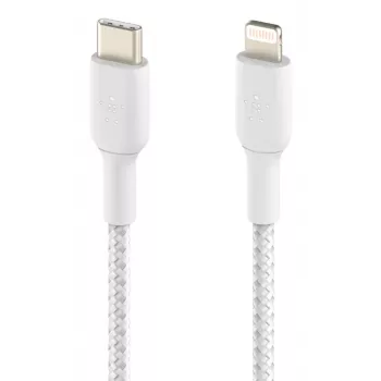 BELKIN Lightning uz USB-C kabelis pīts 1m balts
