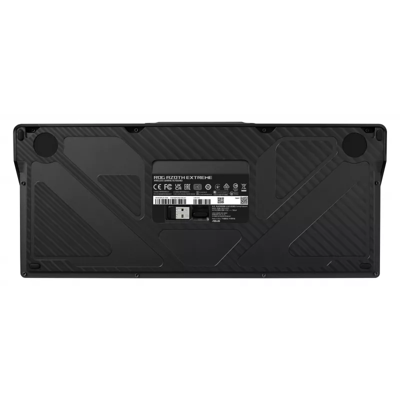 ASUS ROG Azoth Extreme tastatūra Gaming USB + RF Wireless + Bluetooth QWERTZ Melna