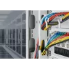 DIGITUS plāns ielāpu vads - CAT6A - F-FTP - 1 m - melns