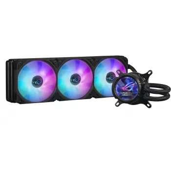 ASUS ROG STRIX LC III 360 ARGB procesora visu vienā šķidruma dzesētājs 12 cm Melns