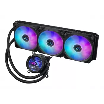 ASUS ROG STRIX LC III 360 ARGB procesora visu vienā šķidruma dzesētājs 12 cm Melns