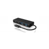 ICY BOX IB-HUB1426-CPD USB 3.2 Gen 1 (3.1 Gen 1) Type-C 5000 Mbit/s Melns