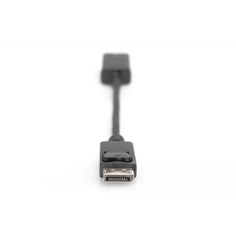 DIGITUS DP - HDMI kabelis 20 cm melns DP - HDMI tips A M/F HDMI 2.0