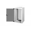 DIGITUS 10IN 12U sienas montāžas skapis - SOHO PRO 595 x 315 x 300mm pelēks