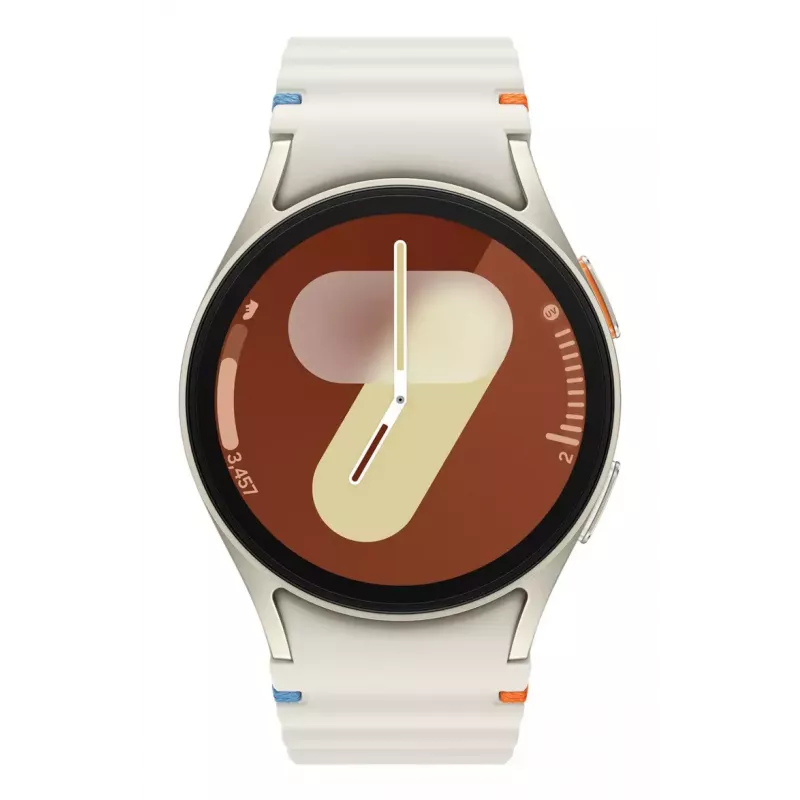 Samsung Galaxy Watch7 3,3 cm (1,3 collu) AMOLED 40 mm Digitāls 432 x 432 pikseļi Skārienekrāns Krēmkrāsas Wi-Fi GPS (satelīts)