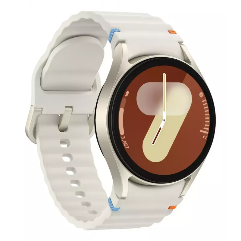 Samsung Galaxy Watch7 3,3 cm (1,3 collu) AMOLED 40 mm Digitāls 432 x 432 pikseļi Skārienekrāns Krēmkrāsas Wi-Fi GPS (satelīts)