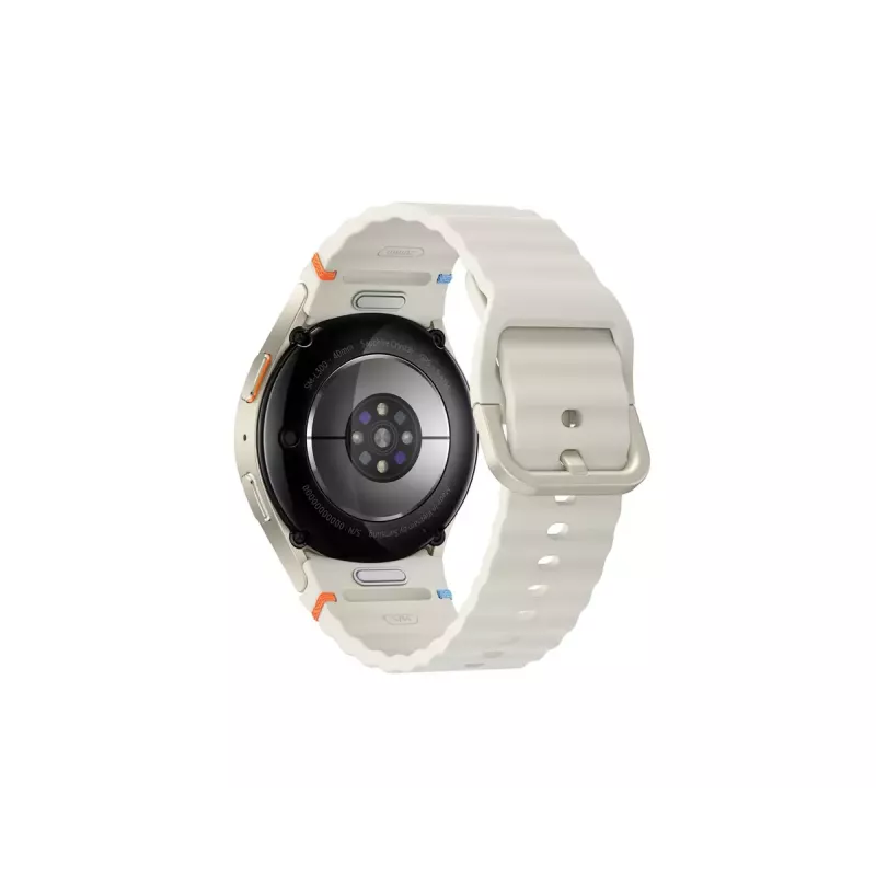 Samsung Galaxy Watch7 3,3 cm (1,3 collu) AMOLED 40 mm Digitāls 432 x 432 pikseļi Skārienekrāns Krēmkrāsas Wi-Fi GPS (satelīts)