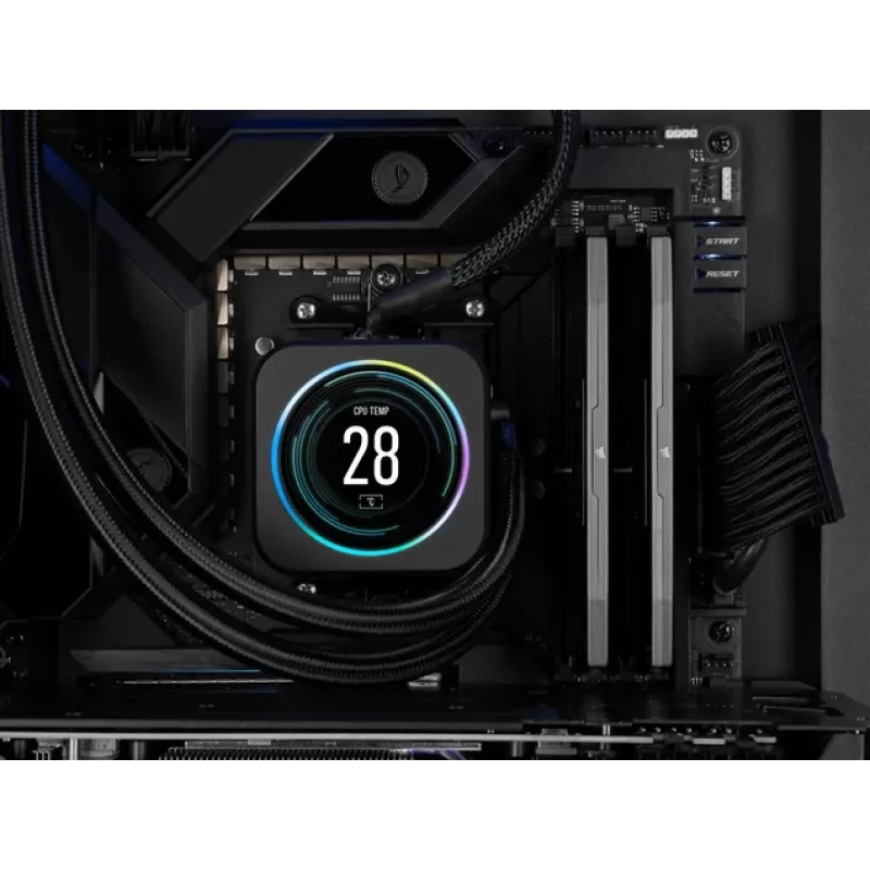 CORSAIR atmiņa 64GB - DDR5 (2x32GB) DRAM 6000MT/s CL30 AMD Expo un Intel XMP atmiņas komplekts Vengeance
