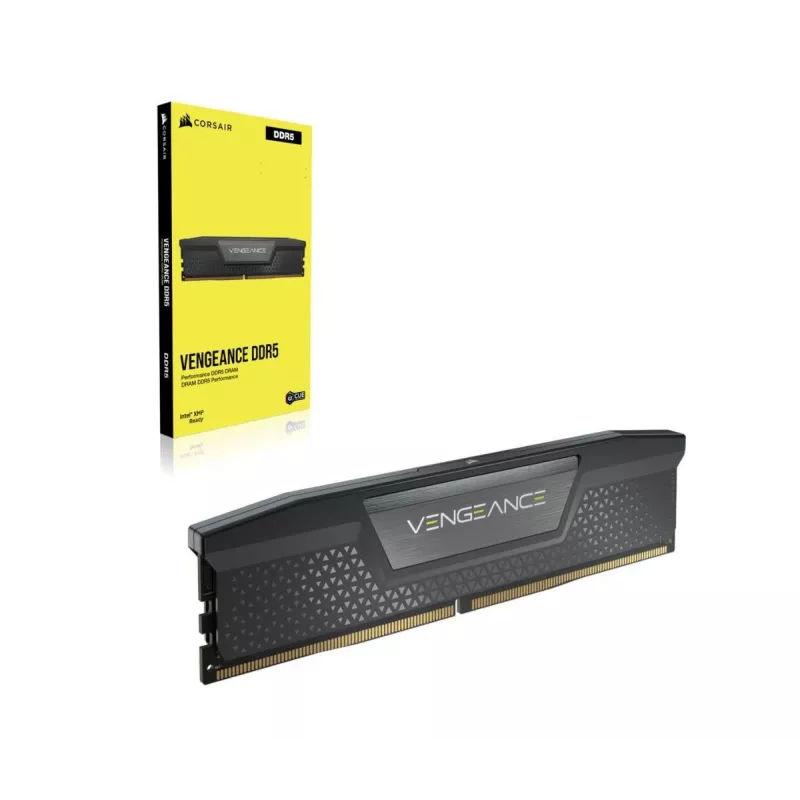 CORSAIR Memory 64GB - DDR5 (2x32GB) DRAM 5600MT/s CL40 Memory Kit - Black Vengeance