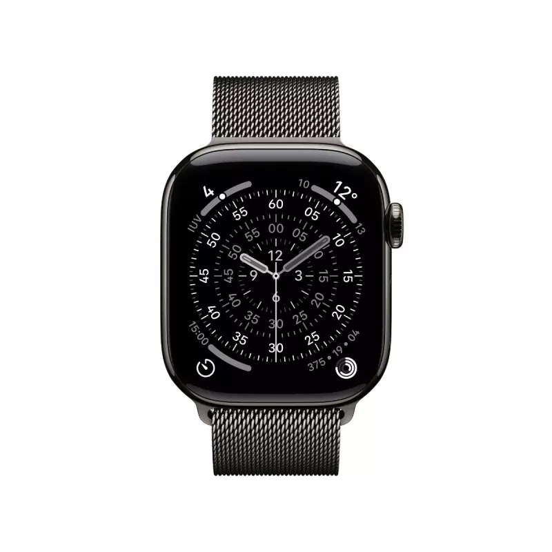 APPLE Watch Series 11 GPS + Cellular 42mm Slate Titanium korpuss ar Slate Milanese cilpu