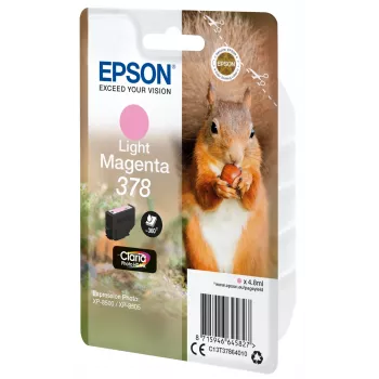 Epson Squirrel Singlepack Gaiši fuksīna 378 Claria Photo HD Tinte